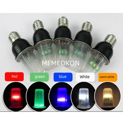 E26 E27 Super Strobe Festoon Led Bulbs light Marquee Bar Lamp Stroboscopic KTV Twinkle Lights Bulbs For Home Garland 6Pcs