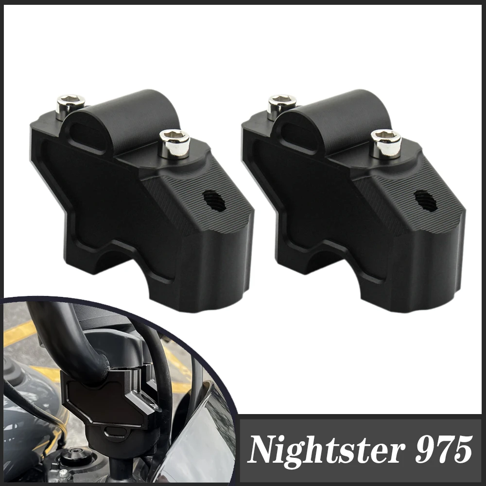 Per Harley Davidson Nightster 975 Accessori Moto Manubrio Manubrio Morsetto Bar Riser Nightster975 Rh975 2022 2023