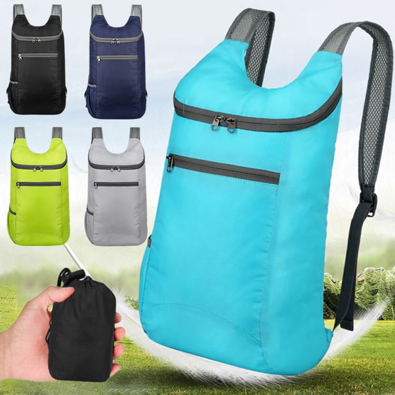 

20L Lightweight Packable Backpack Foldable ultralight Outdoor Folding Backpack Travel Daypack Bag Sports Daypack for Men Women