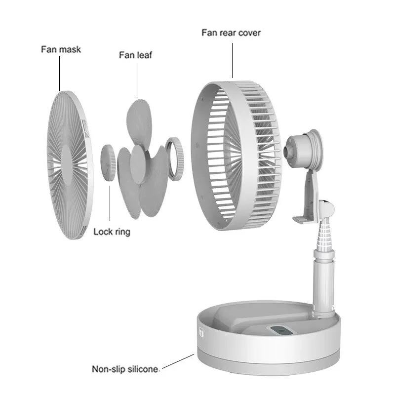 chao baixo ruido ventilador de verao refrigeracao casa quarto 05