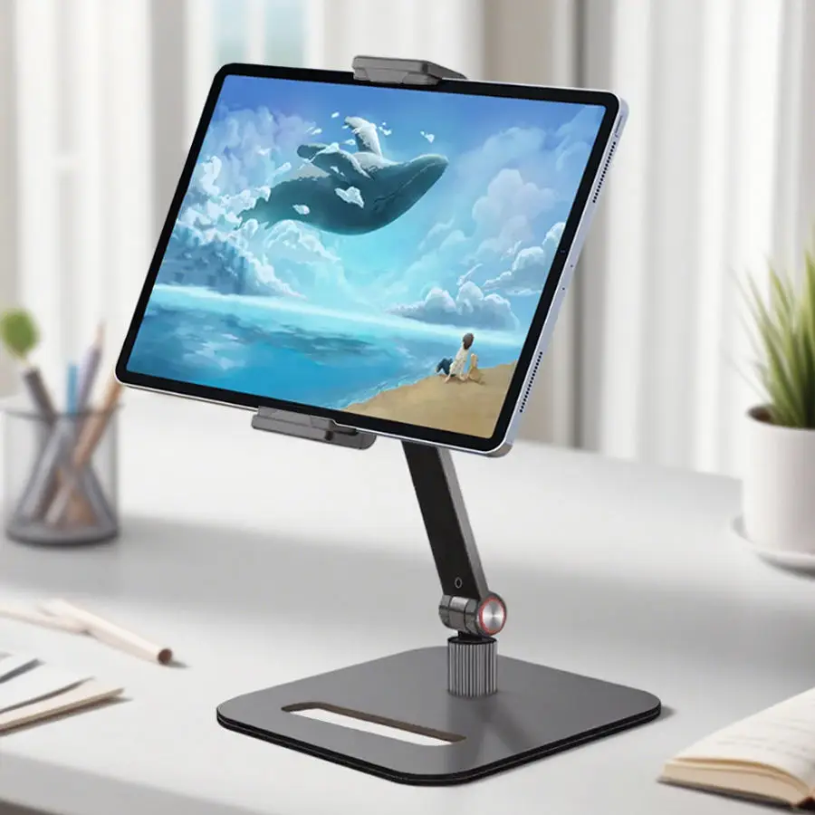 Adjustable 360 Rotating Monitor Holder Desk Mount
