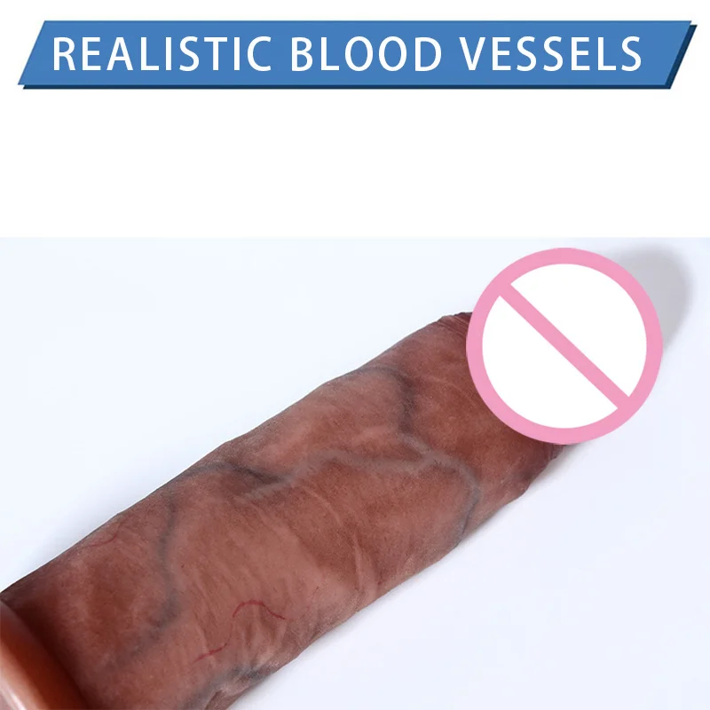 Big Dildos Sliding Skin Realistic Penis Suction Cup Penis Dildos Huge Dick Silicone Females Huge Silicone Gay Adult Sex Toys sex toys