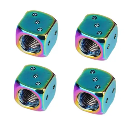 4 Pcs Aluminum Car Tire Valve Caps Hex Alloy Tyre Valve Airtight Cover Waterproof Dust For Automobiles Motorcycles Trucks Bikes - Image 9