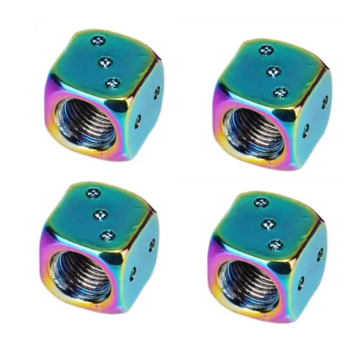 4 Pcs Aluminum Car Tire Valve Caps Hex Alloy Tyre Valve Airtight Cover Waterproof Dust For Automobiles Motorcycles Trucks Bikes - Image 9