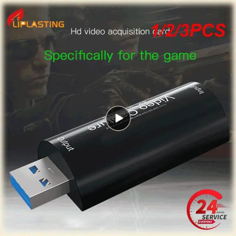 

1/2/3PCS 30HZ MS2130 Real USB 3.0 HDMI-compatible Video Capture Card Game Recording Box 1080p 60fps Live Streaming for Ps5