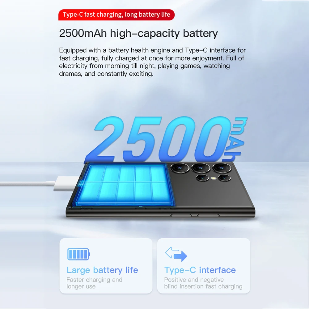 SOYES S24 Pro Max 4G Version 3.0 Inch Android8.1 Smartphone 2GB RAM 16GB ROM Dual SIM Standby 2500mAh Compact Mobile Phone 6