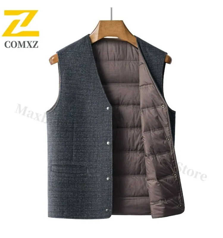 COMXZ Down Sleeveless Vest Side View