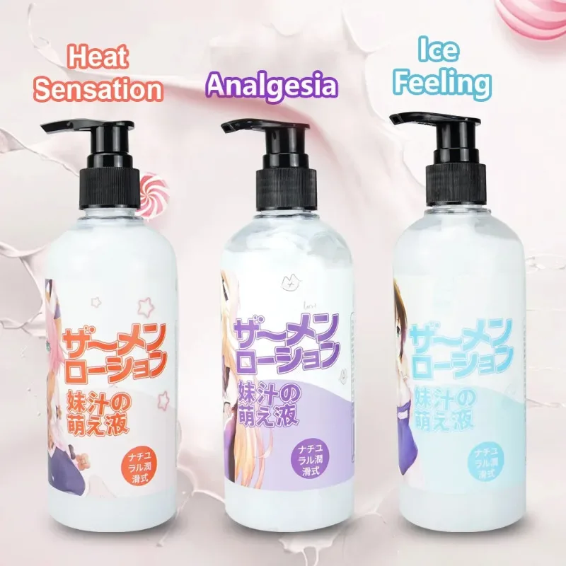 Sex Lubricant 300ml Natural Feeling Water Based Lube for Oral Anal Sex