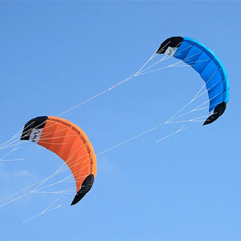 Free shipping quad line power kites for adults kites inflatable games colorful flying cometas de viento toy sports kite string 5