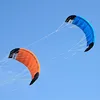 Free shipping quad line power kites for adults kites inflatable games colorful flying cometas de viento toy sports kite string 5