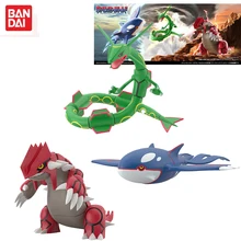 

Genuine Bandai 1/20 Pokemon Proportion World Hoen Area Groudon Rayquaza Kyogre PVC Collect ible Model Toys Kids Birthday Gift