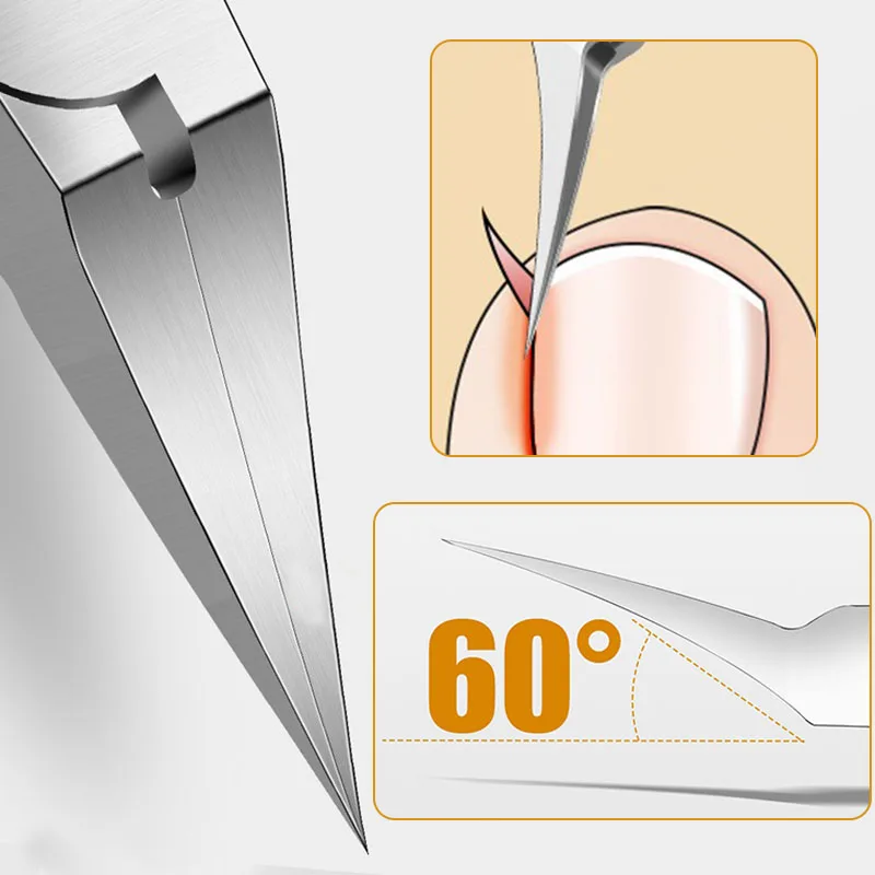 1Pcs Nail Clippers Toenail Cutters Pedicure Manicure Tools Anti-Splash Ingrown Paronychia Professional Correction Tool toe nail clipper nail clipper set nail clipper nail scissors set nail clippers manicure set manicure sets manicure nail clipper set nail clippers kit
