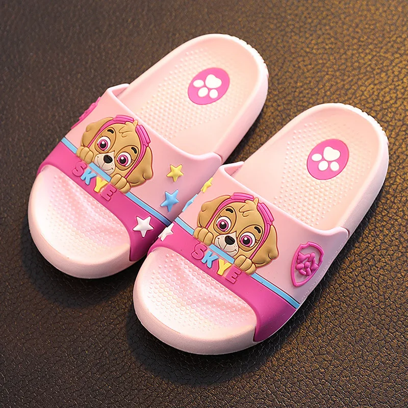 Paw Patrol Children Slippers Boys Girls Summer Indoor Household