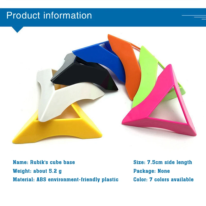 2x2 3x3 4x4 Cube Stand Plastic Base Holder Educational Learning Toys Kids Gifts magic puzzle cube puzzle cube puzzle toys