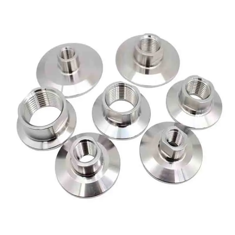 

Customized NPT Quick Fit Threaded Joint Cnc Lathe Processing 304/316L Stainless Steel Parts
