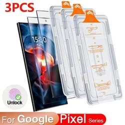 3 - Pack Tempered Glass Screen Protector - Fingerprint Resistant, Dust - Free Kit - 3Pcs High Definition