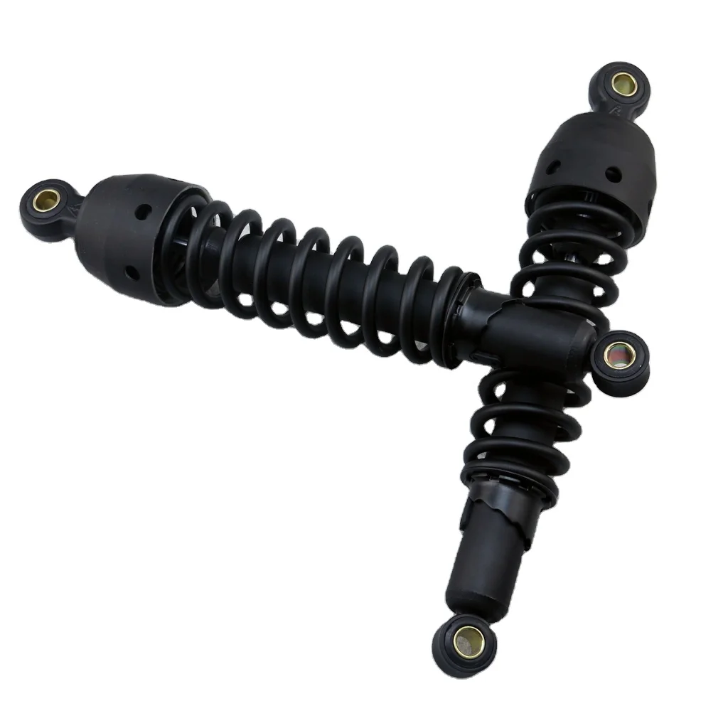 

Universal Mattle Black Retro 340mm 13" Rear Shock Absorbers Rear Suspension For Motorcycle Scooter CB GN GS Clubman Bobber