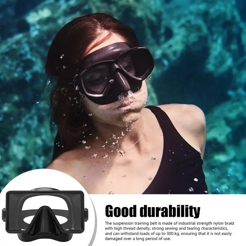 

Очки для дайвинга для взрослых, силиконовые прозрачные, для снорклинга, водонепроницаемые, удобные, с большой оправой