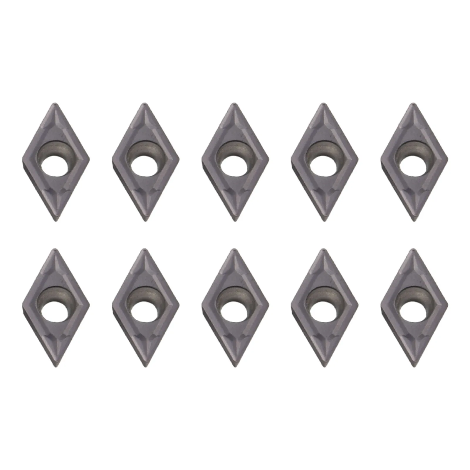 10PC DCMT21 51 DCMT070204 VP15TF Carbide Inserts Lathe Turning Tool Holder Lathe Tooling Solution tool holder lathe tool holder lathe tool