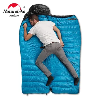 Naturehike cw400 Sleeping Bag Lightweight Goose Down Winter Warm Sleeping Bag Ultralight Outdoor Hiking Camping Travel Equipment 1
