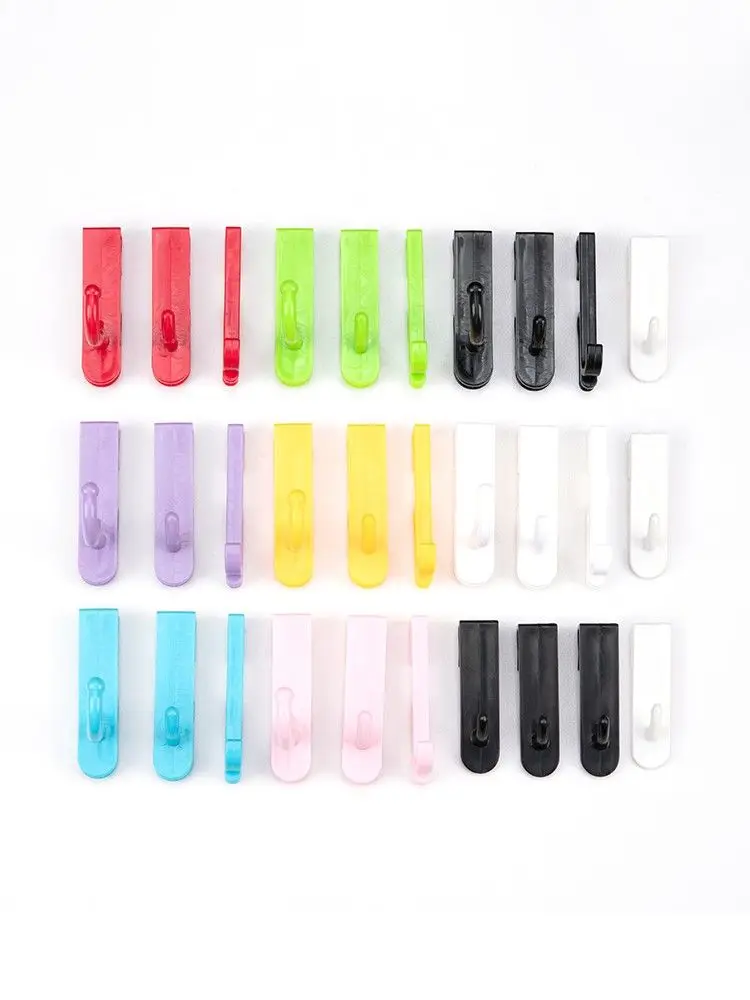 10PCS/pack of barbed wire grid household receive hooks shelves iron plastic display hooks 5