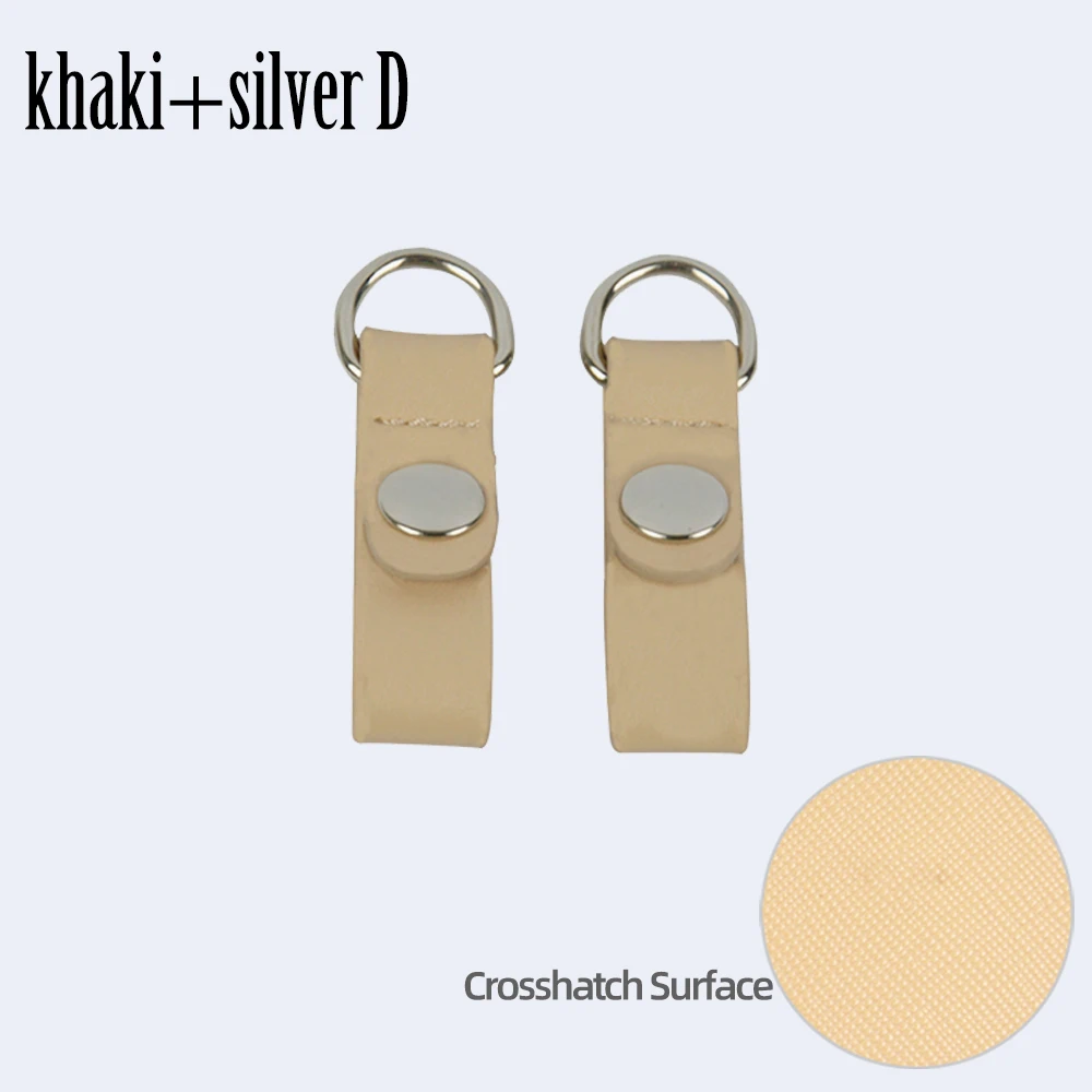 Premium Faux Leather Strap Clip Closure Attachment - Elegant Hook Clips