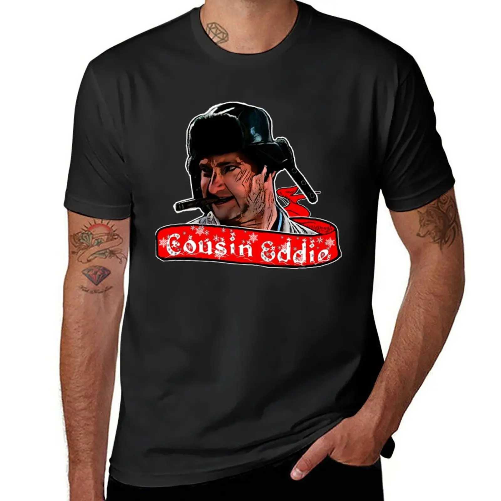 

Cousin Eddie T-Shirt boys whites anime Short sleeve tee tops mens t shirts