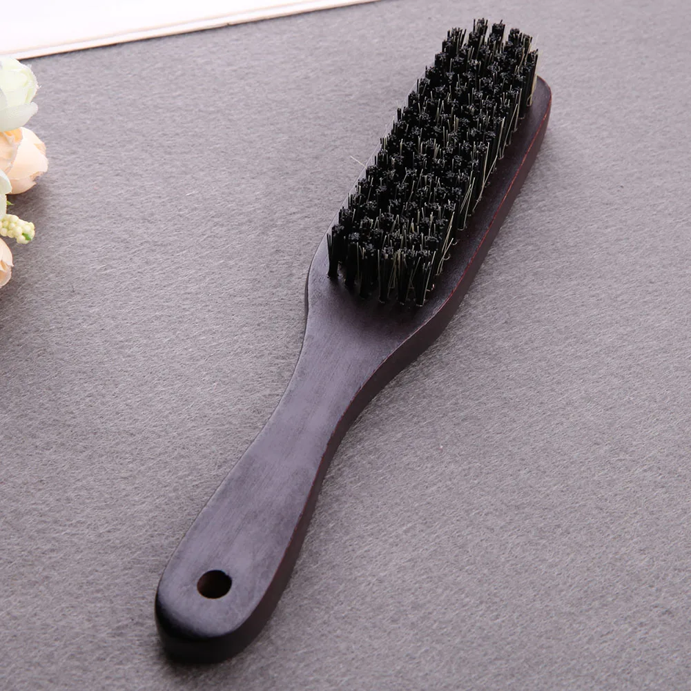 Wood Handle Hair Brush Comb Hard  Anti-static Hairdressing Styling Beard Comb Anti-static Scalp Massage Brush Hair Styling Tool 3