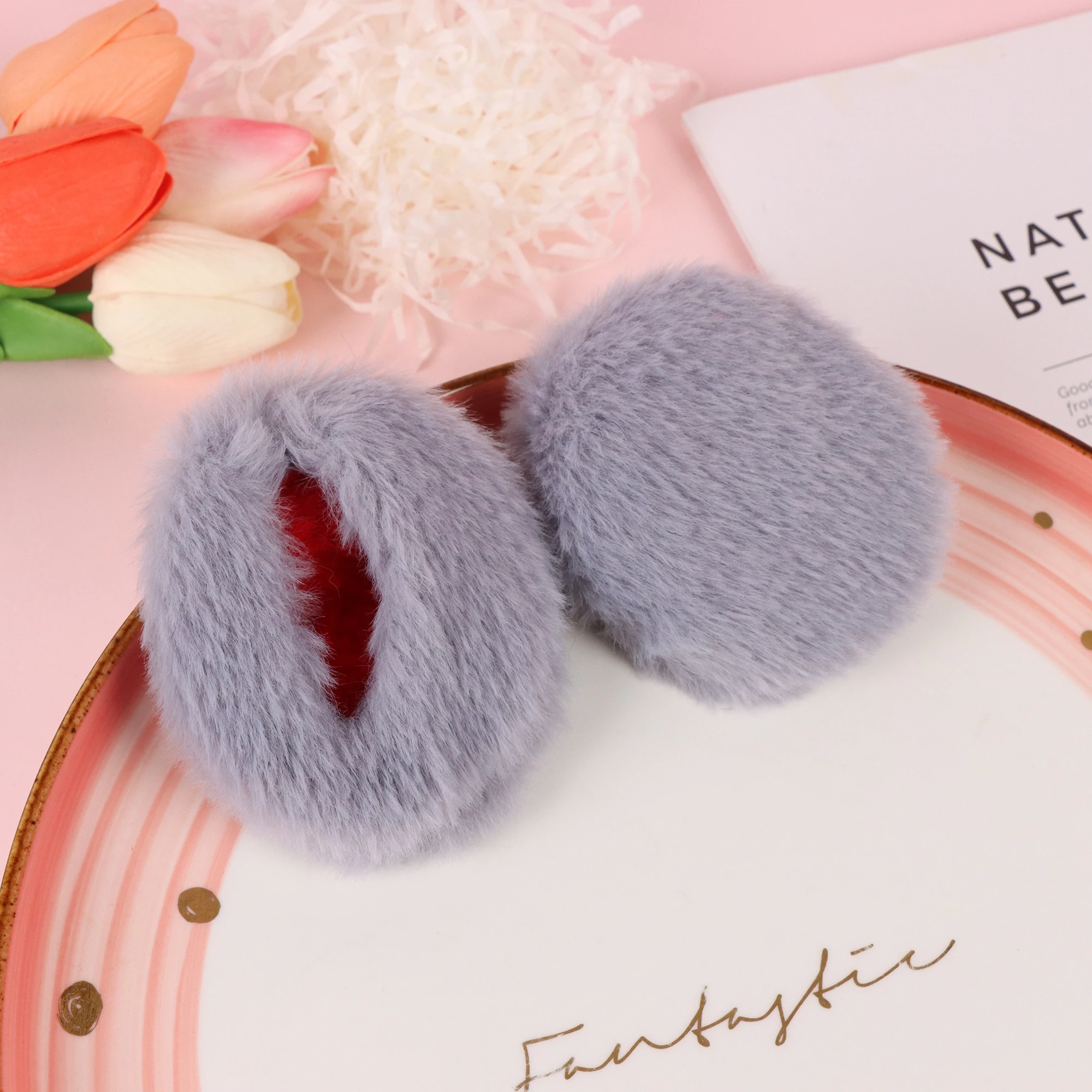 Warm Earmuffs, Fur Earmuffs, Unisex Outdoor, Without Ear Warmers, Winter, Windproof, Christmas Gifts