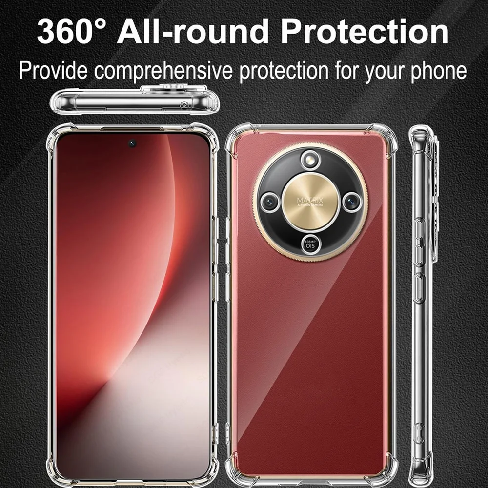 Clear Silicone Protective Case - Magic8Lite Series, Anti-Fall Bumper Cover
