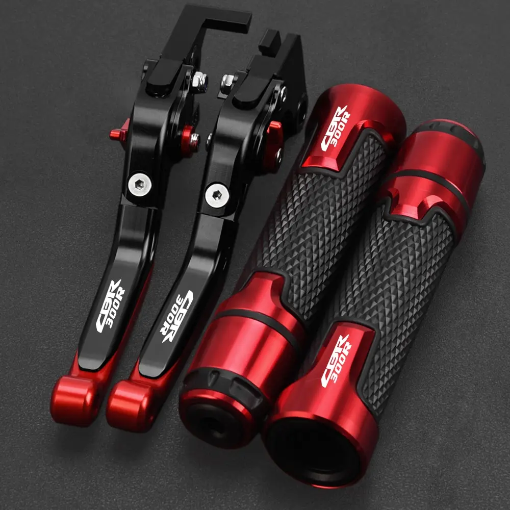 

Motorcycle FOR HONDA CBR300R CBR 300R CBR 300 R 2014-2018 2017 Aluminum Adjustable Brake Clutch Levers Handlebar Hand Grips Ends