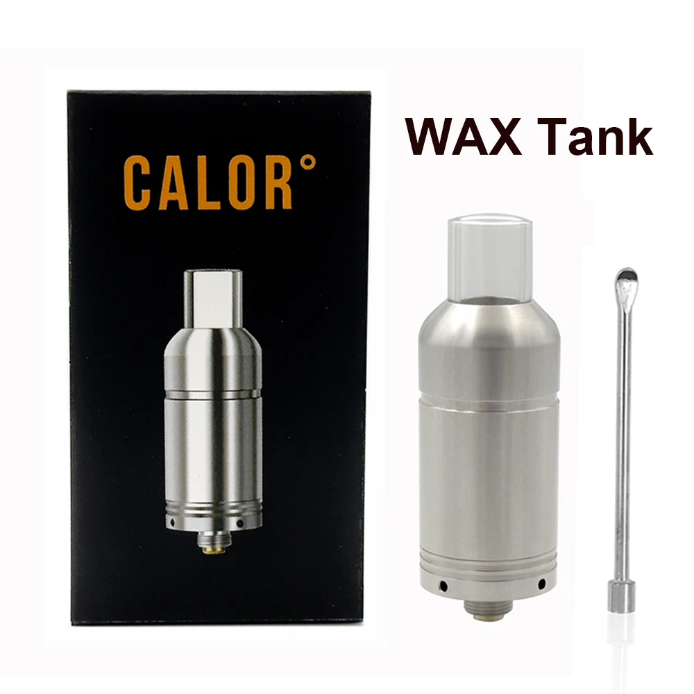 

Longmada Calor Tank Wax Atomizer Vaporizer Quartz Chamber Replaceable Heating Coil