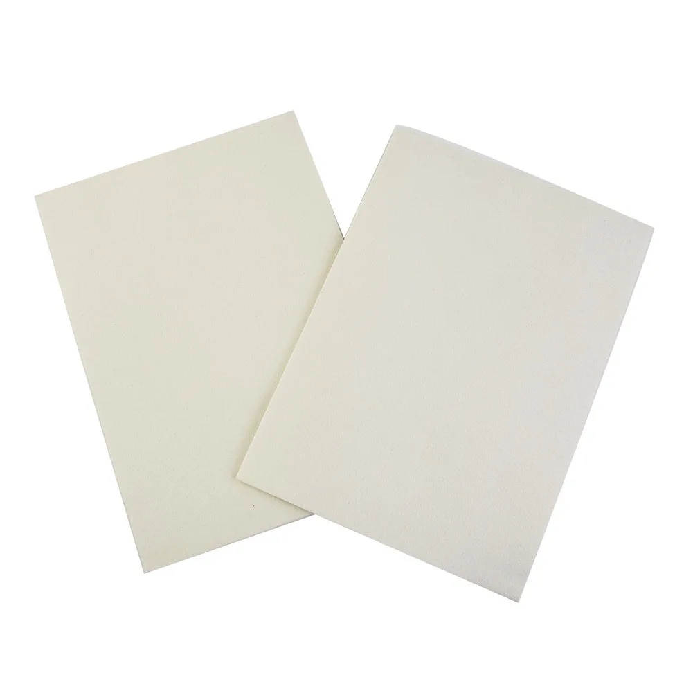 

1/2pcs Ceramic Fiber Gasket Exhaust Pipe Oven Chimney Glass Gasket Sealing Fire Insulation Ceramic Fiber Gasket 300mmx140mm