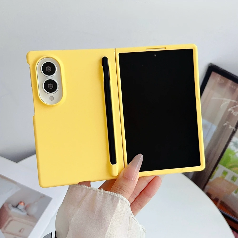 Slim Matte Skin Feel Case with S Pen Holder and Cover