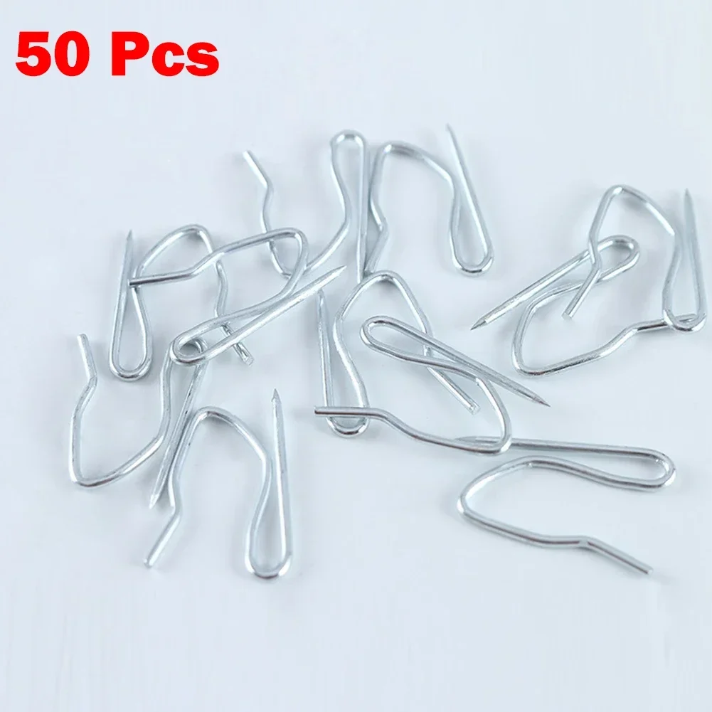 Set of Metal Curtain Hooks for Window Treatments - Home Hardware Accessories