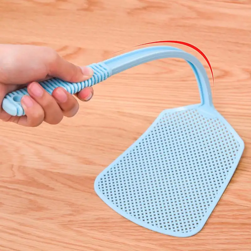 Flyswatter Fly Swatter Heavy Duty Multi-functional Long Hand Flyswatter Fly Swatters For Home/Indoor/Outdoor/Classroom