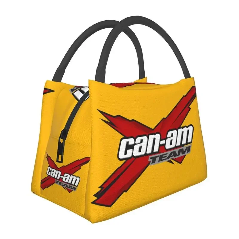

Can Am BRP ATV Logo Insulated Lunch Bags for Work Office Portable Thermal Cooler Lunch Box Women