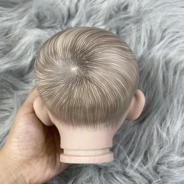 21 Inch Already Painted Reborn Baby Kit Eric/Erica With Eyelashes 3D Painted Skin Unassembled DIY Handmade Vinyl Doll Parts 5