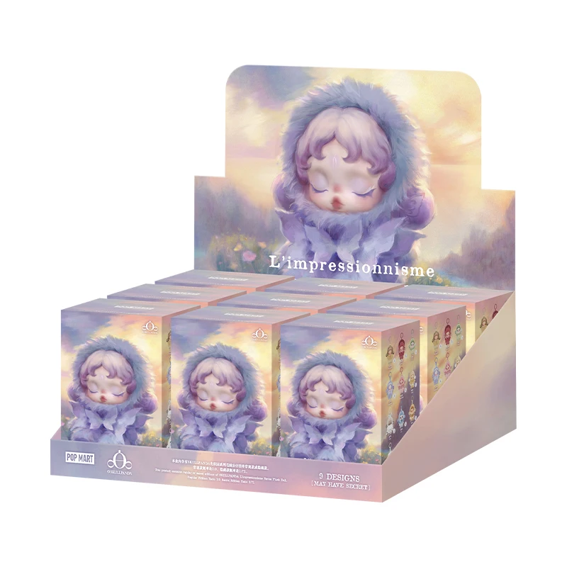 POP MART SKULLPANDA L'impressionnisme Series Plush Doll Blind Box