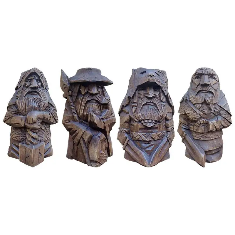 

Barbarian Viking Statue Odin Resin Norse God Statue Figurine For Garden Yard Fountains For Indoor Outdoor Gardern Decoration