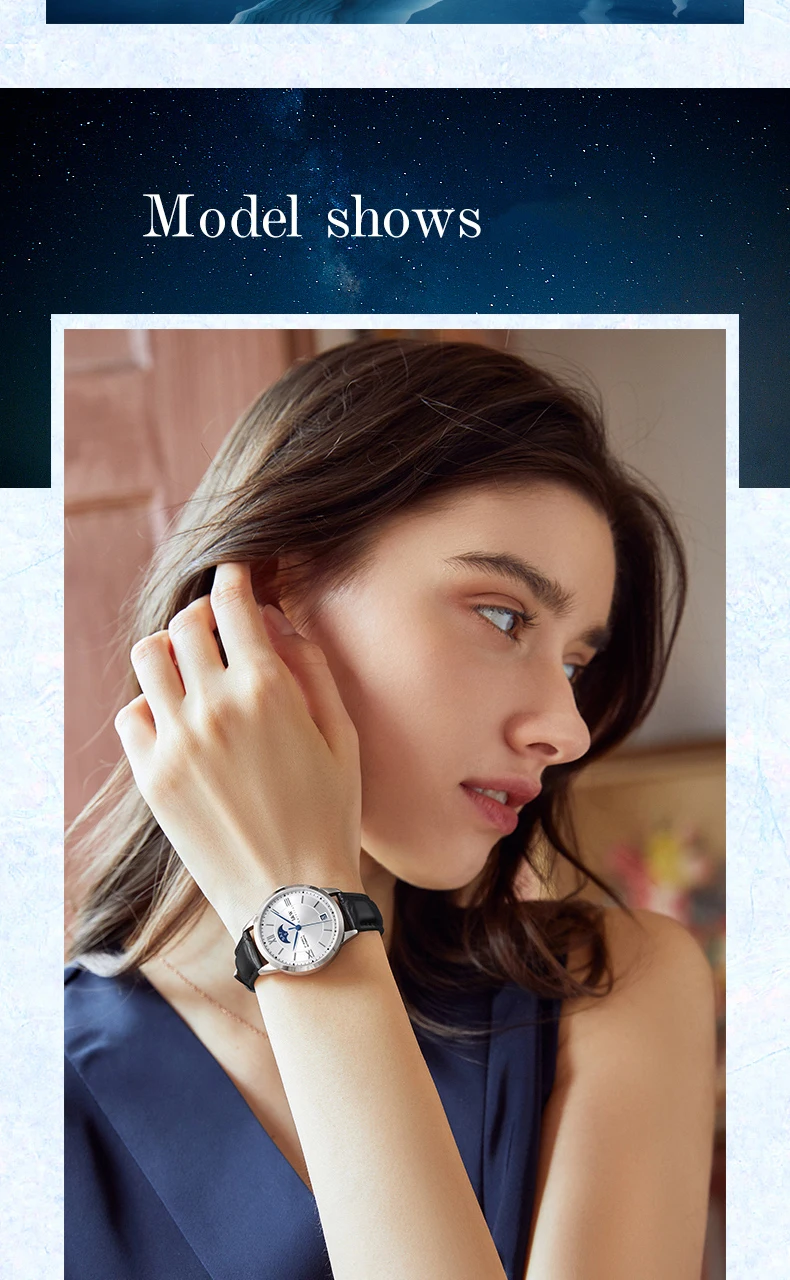 Switzerland Brand I&W New Moon Phase Automatic Watch For Women Sapphire Mechanical Watches Calendar MIYOTA Movement Reloj Mujer_voghion.com