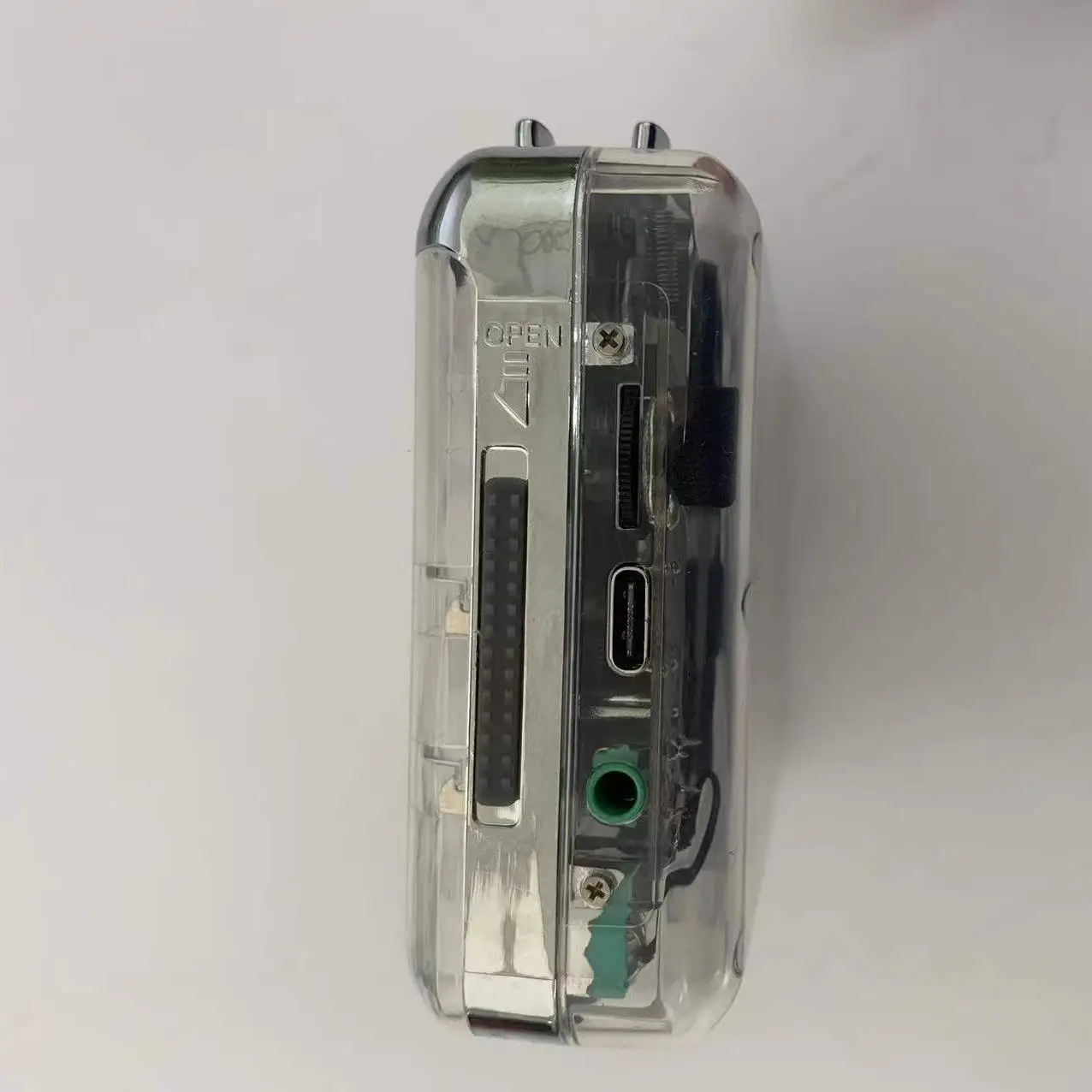 Cassette Player Portable Tape Recorder To Mp3 Full Transparent Shell Type-C Port Convert Walkman Tape To CD Audio Music Player cassette player music digitizer player