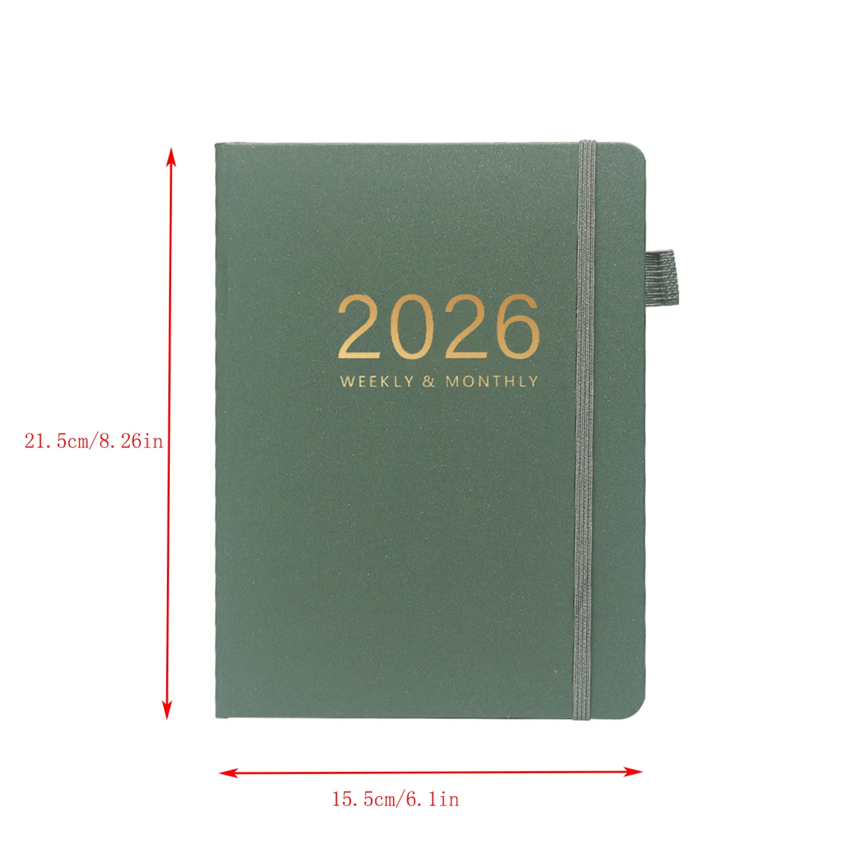 2026 From January to December Notebooks Will Be Used For Students To Loose-leaf Write Diaries Office Business Memos - 6