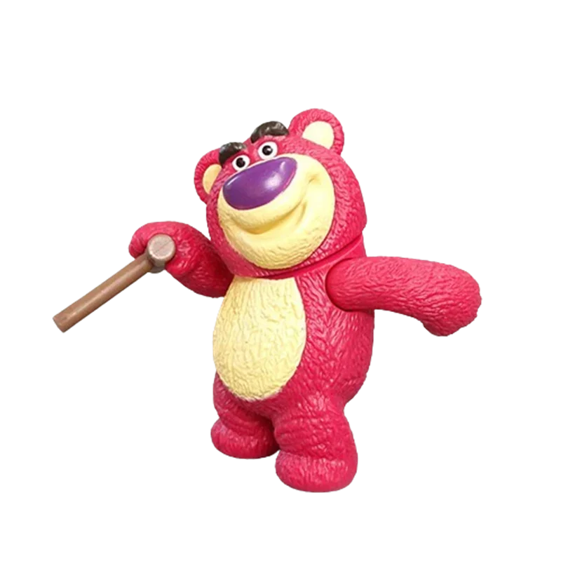 Disney 14Cm Toy Story Strawberry Bear Figure Collection Toys Lotso Bear Decorazioni Regalo Di Festa Figura Giocattoli Regalo A Sorpresa