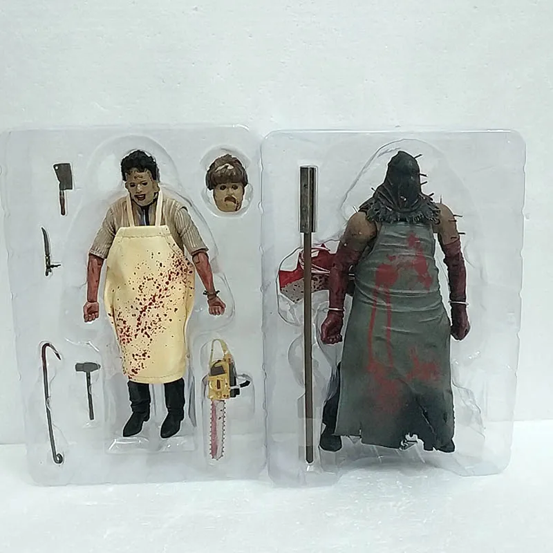 نموذج مجموعة شخصيات Leatherface النهائية من NECA،...