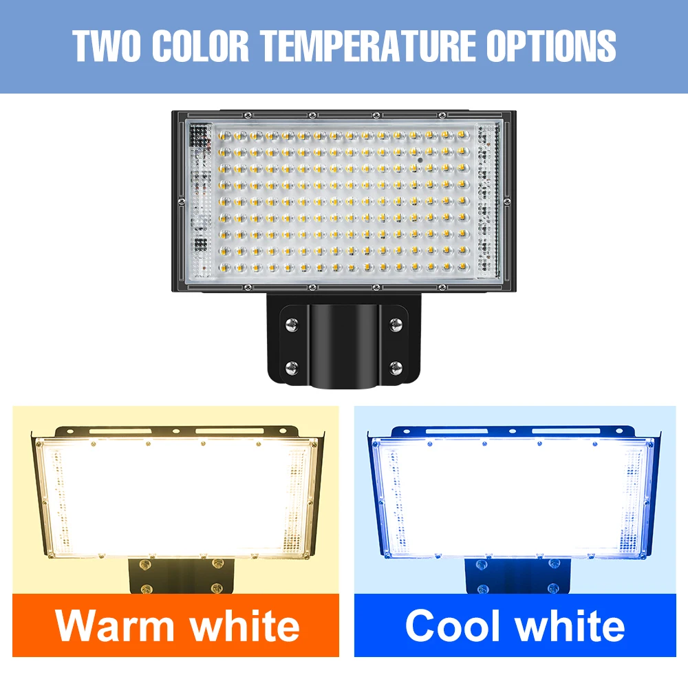 220V LED Street Lamp IP65 Waterproof Spotlights Outdoor Floodlight 200W For Garden Exterior Lighting LED Reflector Wall Light led street lamp