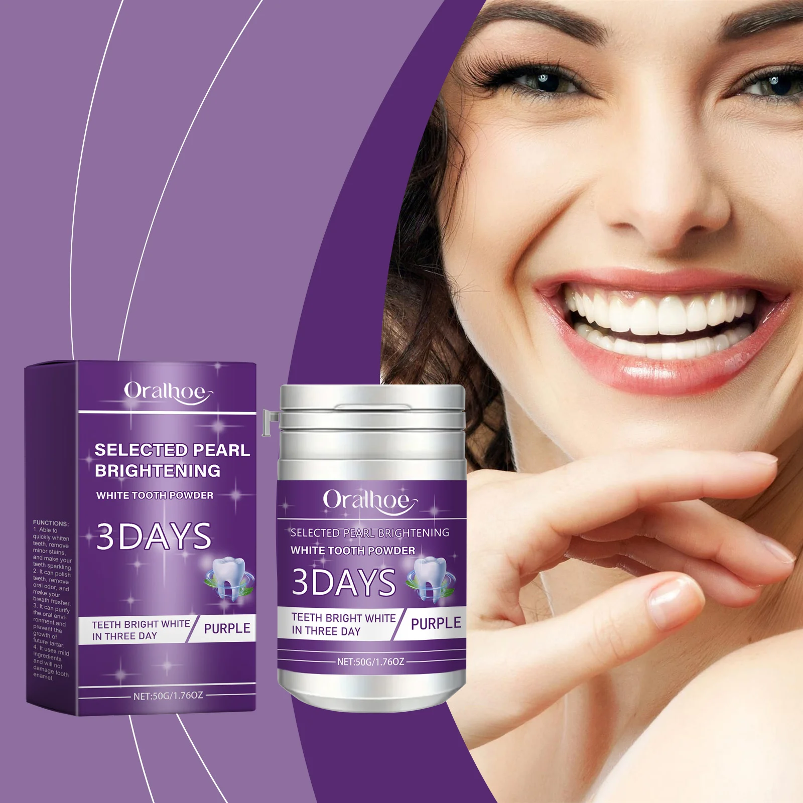 Oralhoe Teeth Whitening Powder Image 11