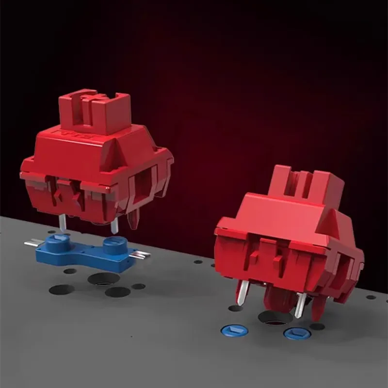 TTC Flame Red V2 Switch Mechanical Keyboard Linear Switch Extended Dust Proof Axis 5pin 45g HIFI 24mm Quick Trigger For Gaming 8 S12f9dbf8a7e34516b923358a401a3b68N