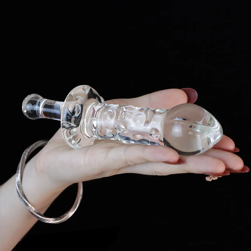 big glass anal plug Amazon.com: Glass Anal Butt Plug Glass Trainer with Large Base - Ball 1.96  Inch Diameter Butt Plug main image 0