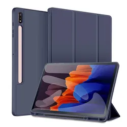 Premium Stand Cover with Pencil Holder - Tab S8 Plus 12.4inch (Lavender)